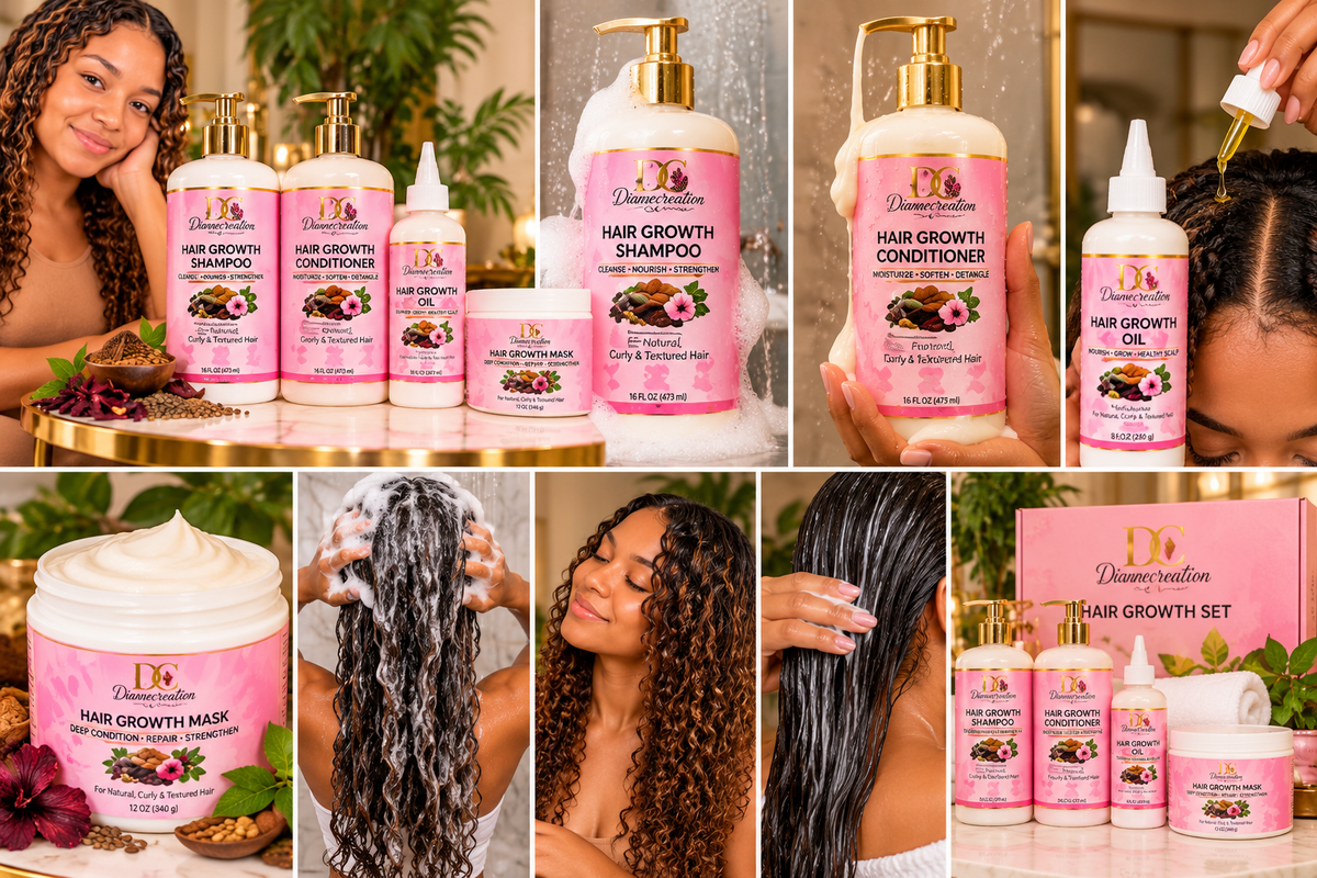 Diannecreation Hair Growth Set”.